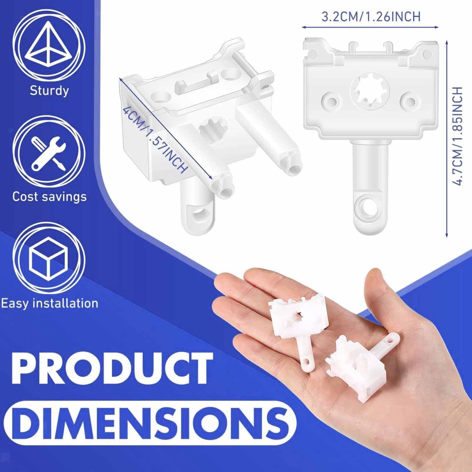 2x Vertical Blind Wand Control Replacement DIY Portable Accessories Vertical