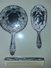 Vintage Silver Plated Set 3 Pc