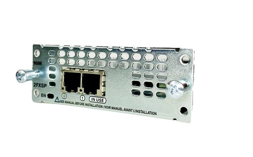 2-portowy moduł interfejsu sieciowego Cisco NIM-2FXSP - Zdjęcie 2 z 3