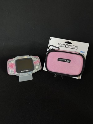 Game Boy Advance IPS Pink Transparent | Custom Shell | 8 Helligkeitsstufen