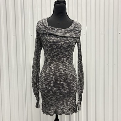Y2K Dead Stock Grey Venus Sweater Dress Women's Size XS
