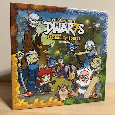 Dwar7s Legendary Forest Expansion Board Game By Vesuvius Media New Open Box