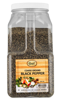 Coarse Ground Black Pepper 18-24 Mesh - Food Service Size - 5 Lbs