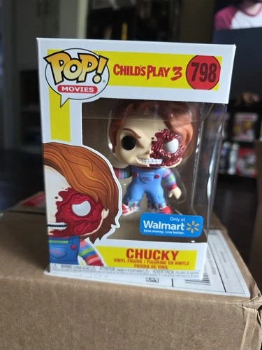 Funko Pop! Movies Chucky Child's Play 3 Walmart Exclusive #798 + Case Protector
