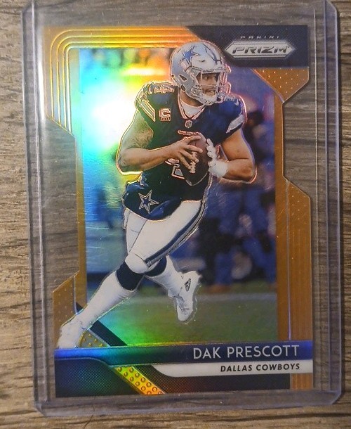 2018 Panini Prizm - Dak Prescott #145 Orange Prizm /249