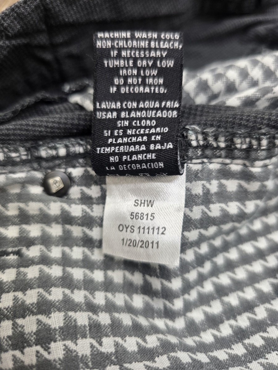 Men's Ocean Current Gray/Black Shorts Size 32 Tag 34 real. Surfer