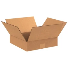 GRAINGER APPROVED 11R329 PK 25 Shipping Box,12x12x3 in 11R329