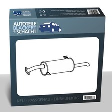 Auspuff Endtopf für KIA Rio III