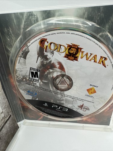 God of War 1 2 & 3 *TESTED* CIB Complete Playstation PS3 - Picture 12 of 13