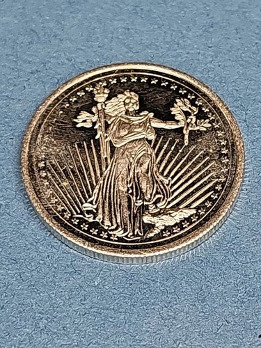 SilverTowne Eagle Saint Gaudens 1/2oz 999 FINE Silver round