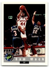 1992-93 Classic Draft Sam Mack Houston Cougars #67