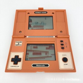 Nintendo Game & Watch Donkey Kong DK-52 Multi Screen with Box Tested