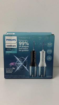 #ad #ad Philips Sonicare Cordless Rechargeable Power Water Flosser 2 Pack $65.00