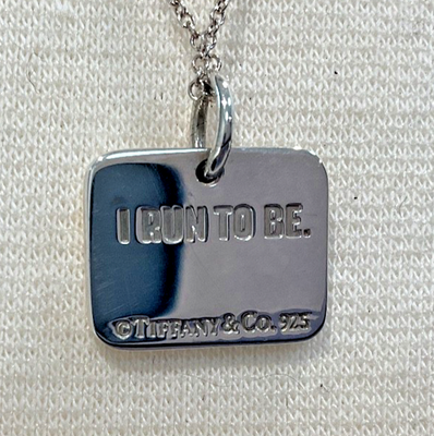 Tiffany & Co Nike Women's Marathon I RUN TO BE Sterling Silver