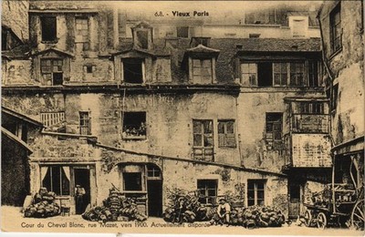 CPA PARIS 6e - Cour du Cheval Blanc (65207)