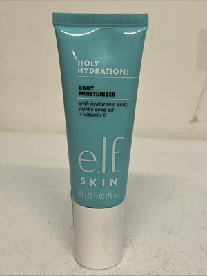 E.l.f. SKIN Daily Hydration Moisturizer, Ultra-Hydrating Formula, Infused with &