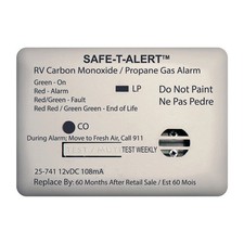 Safe-T-Alert 25 Series Surface Mount Dual Carbon Monoxide/Propane Alarm - 12V Ha
