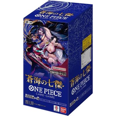 One Piece TCG S-Chinese The Azure Sea's Seven (OPC14) Booster Box