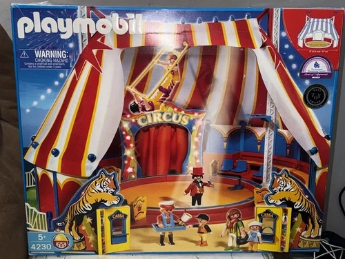 Playmobil #4230 Circus Big Top Complete in Box Vintage 2006