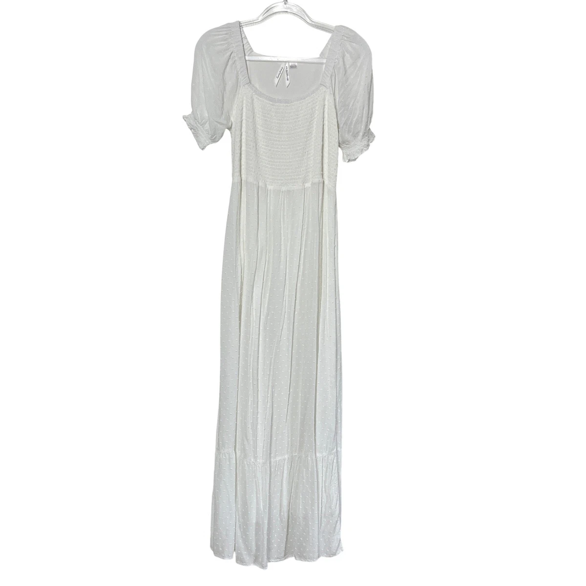 strapless open back dress Maternity Sienna Satin Dress