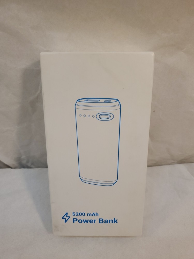 PB52 5200mAh Portable Power Bank in Sleek Black Design for On-the-Go Charging and Reliable Backup Power
