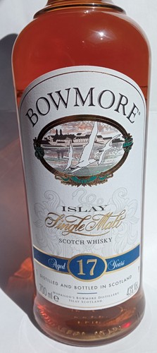 Bowmore 17years old, 43% Vol., 700ml, alte Abfüllung mit Seagull-Label - Bild 2 von 7