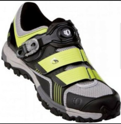 New Pearl Izumi X-Alp Launch All Terrain MTB Mountain Bike shoes lime/black  41