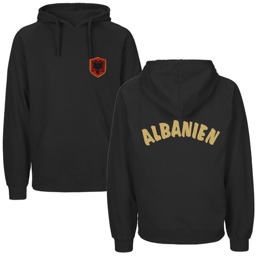 con da Wm cappuccio Fanshirts4u Felpa uomo of con With Coat cappuccio Felpa Arms Em Albania wqtqZxvO6