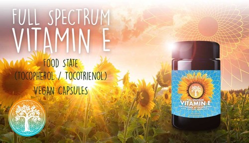 VITAMIN E 60 Capsules | Tocopherol Tocotrienol Alpha Beta Delta Gamma | UK Made - Picture 4 of 9