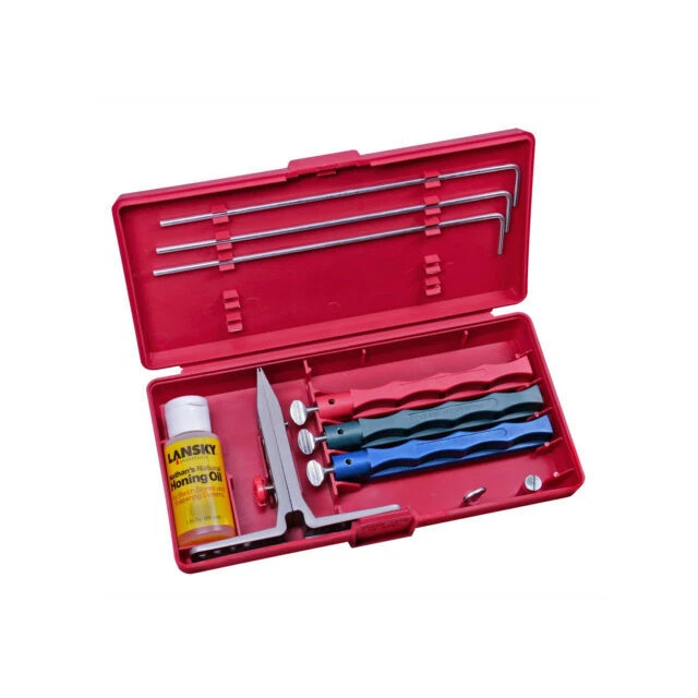 Lansky Standard 5 Stone System Controlled Angle Precision Knife Sharpening Kit
