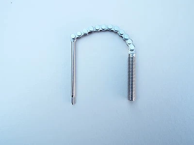 F & S F&S Schaltkettchen Zugkettchen 3/5 -Gang rechts 122 mm Fahrradschaltung -#26255