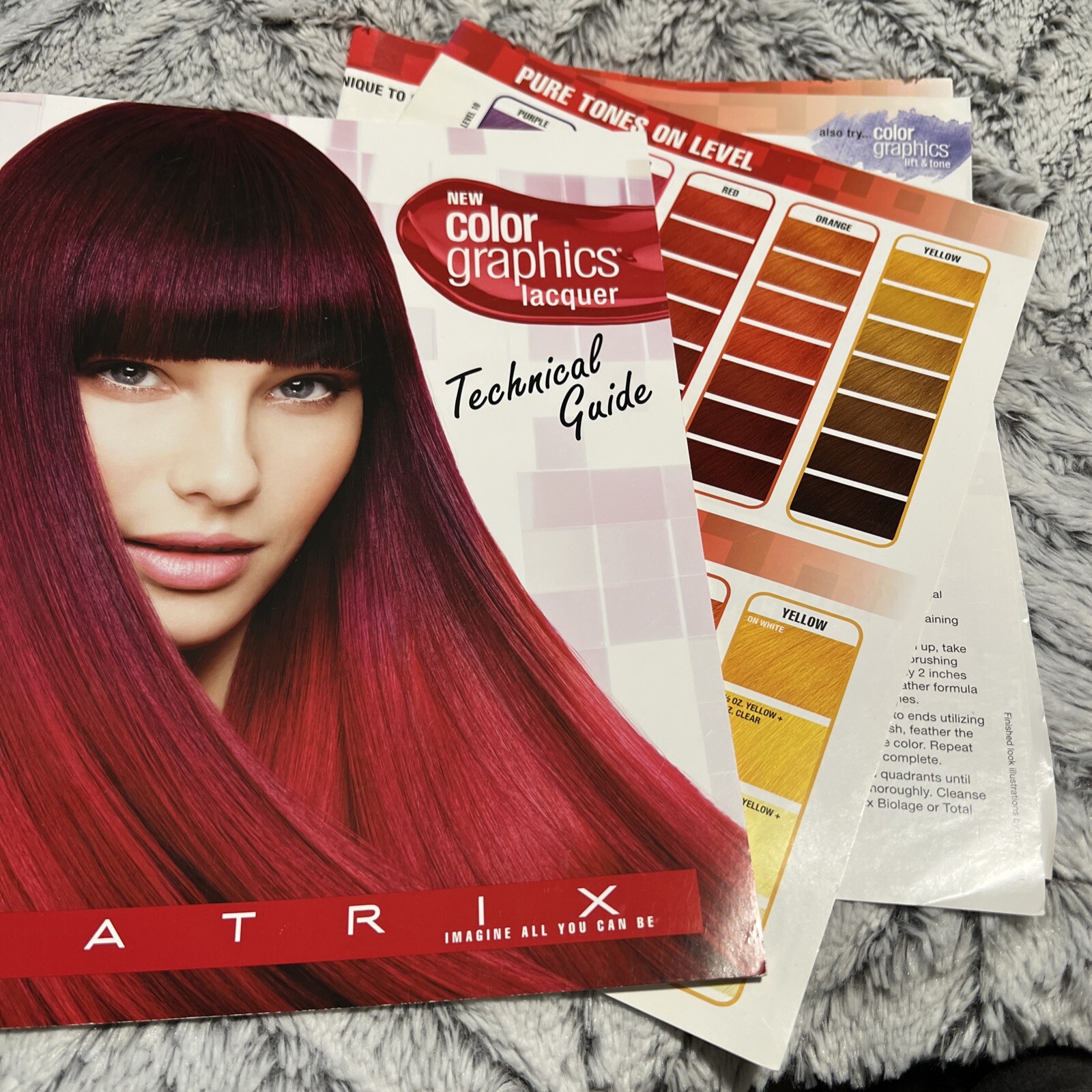 Matrix Red Hair Color Chart