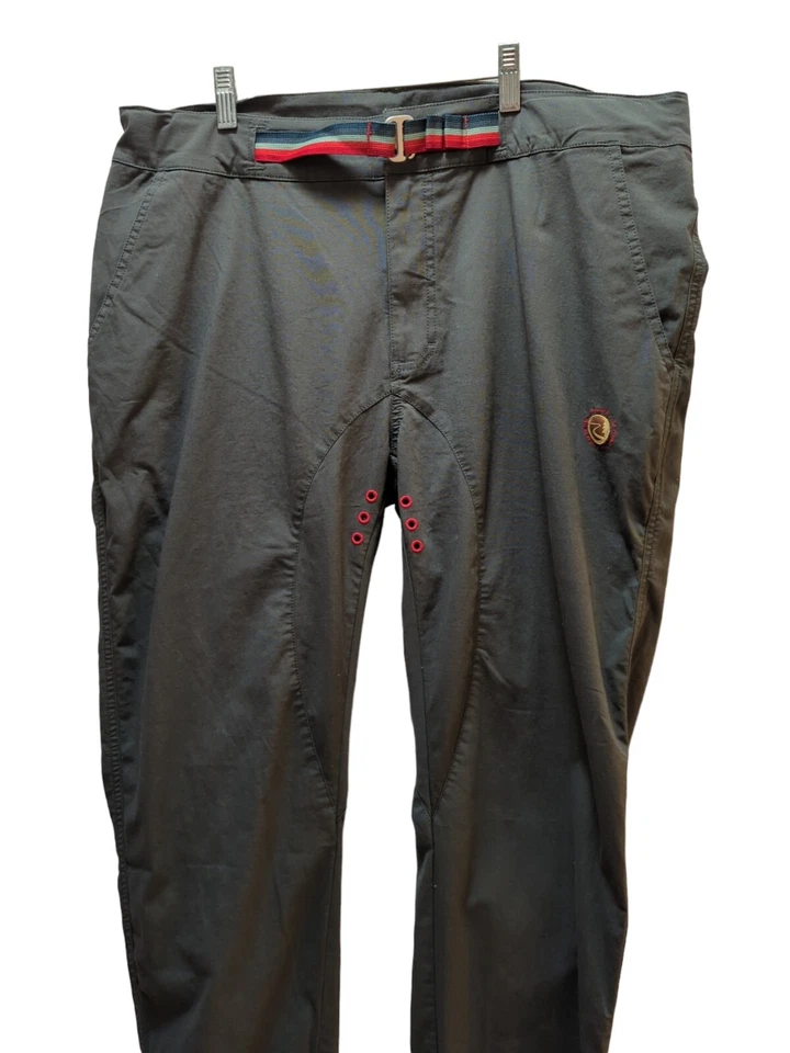 Maloja HabichtM. Pants Men XL hiking joggers dark gray multi-colored belt Foto 4 de 4