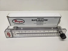 NEW OLD STOCK! DWYER RATE-MASTER RMC 0.2-2.2 GPM FLOW METER RMC-142-SSV