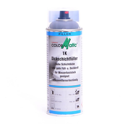 ColorMatic Professional 1K Dickschichtfüller hellgrau 400ml 375354 DC375354