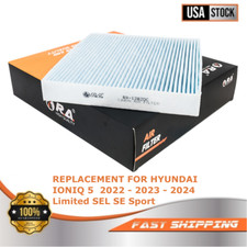 12820 Cabin Air Filter for HYUNDAI IONIQ 5 2022 2023 2024 Limited SEL SE Sport