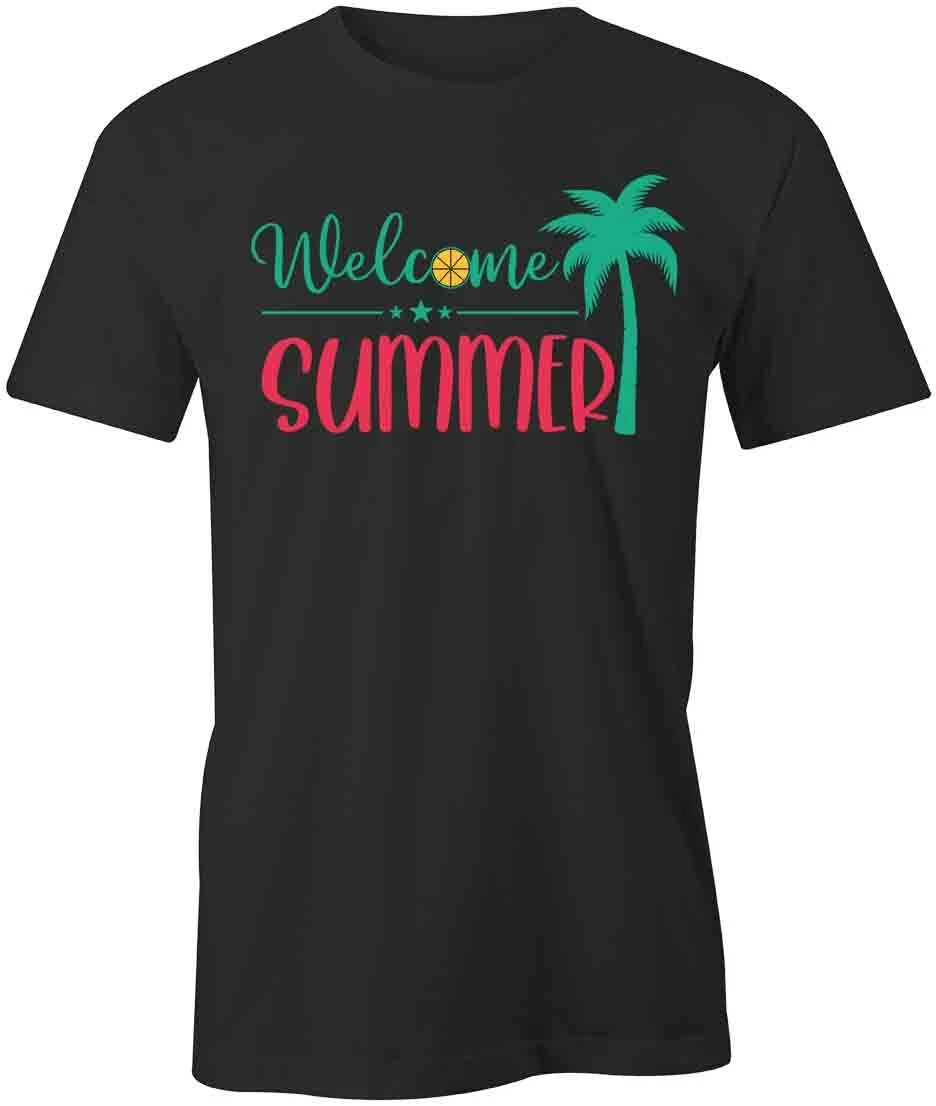 WELL SUMMER TShirt Tee Short-Sleeved Cotton CLOTHING SEASONAL S1BCA408