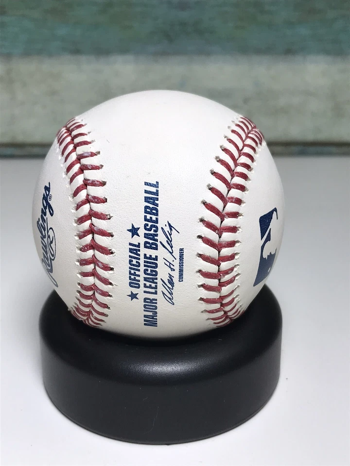 KEVIN PLAWECKI FIRMADO ROMLB BÉISBOL Mets Medias Rojas Rangers Indios Autografiado Foto 4 de 4