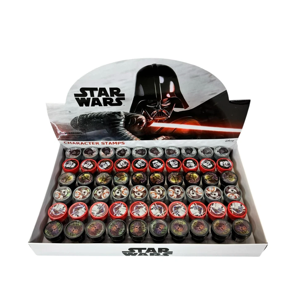 Disney Star Wars Self Ink Stamps Birthday Party Favors Gift Bag Filler Stampers - Image 2 of 4