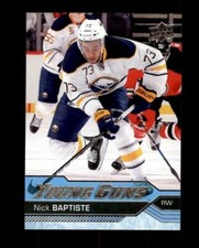 2016-17 Upper Deck #477 Nick Baptiste Young Guns RC (ref 105123)