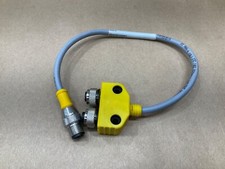 Turck VB2-RS 4.4T-0.3/2FKM Splitter Cordset U0163-10 #96C12*IAC