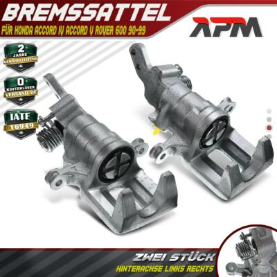 2x Bremssattel Hinterachse Links Rechts 34mm für Honda Accord IV V Rover 620 RH
