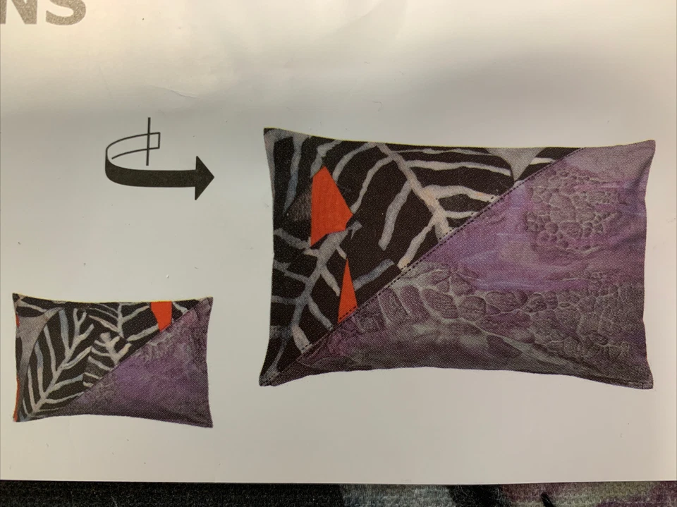 IKEA Annanstans Cushion Cover Pillowcase Patterned 26 X 16  - Image 2 of 3