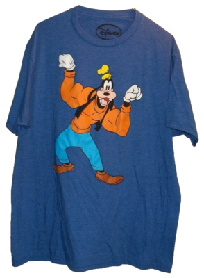 DISNEY'S GOOFIE T-SHIRT.Size XL- 46-48 c) DISNEY with Disney