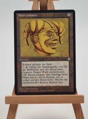 Fool's Mask Ice Age Magic Card MTG German (Jester's Mask)