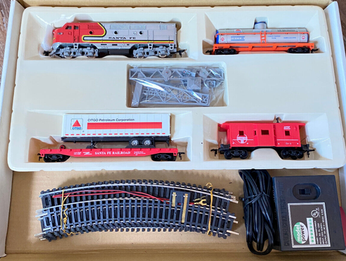 Santa Fe HO Scale Citco Gas & Oil Electric Train Set Limited Edition Item #1096