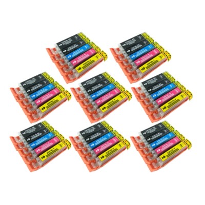 D&C 5x Cyaan inktpatronen compatibel met Canon CLI-551C XL voor Canon Pixma iP7200 iP7250 MG5400 Series MG5450 MG550 MG5650 MG5655 MX725 MX920 iP8750 iX6850 MG6350 MG6450 MG6650 MG7100 MX925