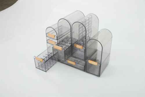 Arbeitsplatte Make-up Organizer Make-up Organizer Multifunktion Organizer Grau - Bild 11 von 13