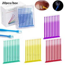 Dental Porcelain Veneer Applicator Stick Teeth Crown Bonding Adhesive Sticks Tip