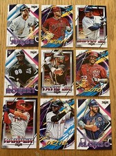Aaron JUDGE Juan SOTO 2020 Topps Fire Preview Set National Baseball Day (9)